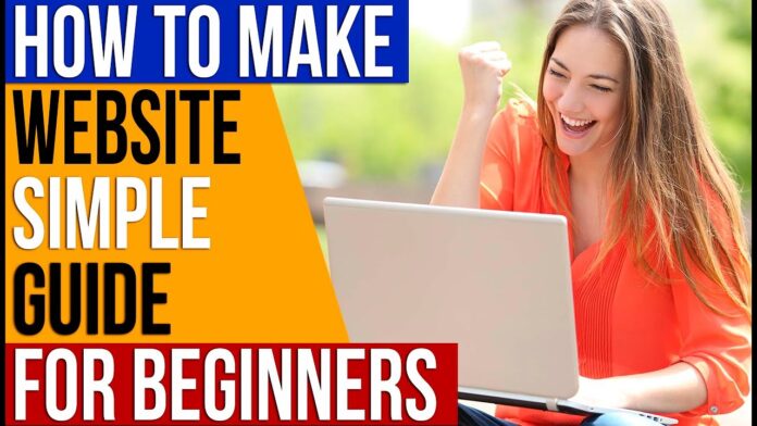 how to create a website as a beginner